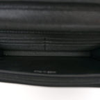 Caviar Quilted Chanel 19 Wallet On Chain WOC Black White