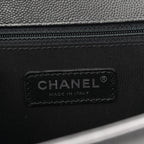 Caviar Quilted New Medium Boy Flap So Black