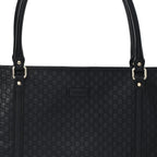 Microguccissima Medium Joy Tote Black