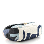 Silk Maxi Scarf Chanel 19 Flap Black Blue White