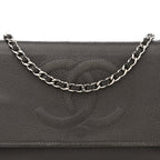 Caviar Timeless CC Wallet on Chain WOC Grey