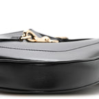 Calfskin Small Jackie Shoulder Bag Black