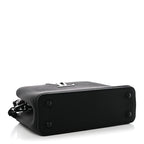 Matte Taurillon Capucines East West Mini All Black