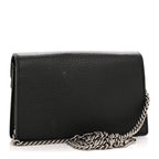 Calfskin Super Mini Dionysus Shoulder Bag Black