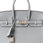 Togo Birkin 25 Gris Pantin