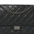 Aged Calfskin Quilted 2.55 Reissue 226 Flap Grey