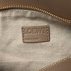 Grained Calfskin Small Puzzle Edge Bag Sand