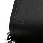 Lambskin Quilted Jumbo Double Flap Black