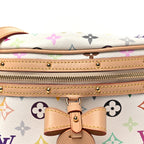 LV X TM Monogram Multicolor High Rise Bumbag White