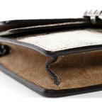 GG Supreme Monogram Super Mini Dionysus Shoulder Bag Taupe
