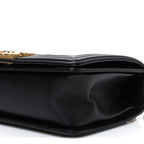 Caviar Quilted Medium Boy Flap Black