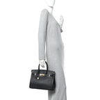 Epsom Birkin 30 Black