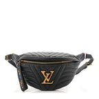 Calfskin Quilted New Wave Bumbag Black