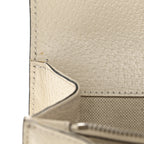 Textured Calfskin Crystal Small Dionysus Shoulder Bag Mystic White