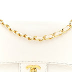 Lizard Small Double Flap White