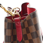 Damier Ebene Neonoe MM Cherry Berry
