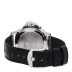Stainless Steel Alligator 42mm Luminor Due Automatic Watch Grey PAM01250