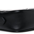 Calfskin Matelasse Mini GG Marmont Chain Shoulder Bag Black