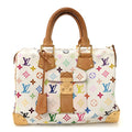 Monogram Multicolor Speedy 30 White
