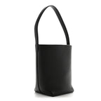 Grained Calfskin Small N/S Park Tote Black