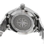 Stainless Steel 40mm Aquaracer Professional 200 Solargraph Automatic Watch Red WBP2114