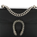 Calfskin Mini Dionysus Shoulder Bag Black
