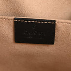 Calfskin Matelasse Small GG Marmont Chain Shoulder Bag Black