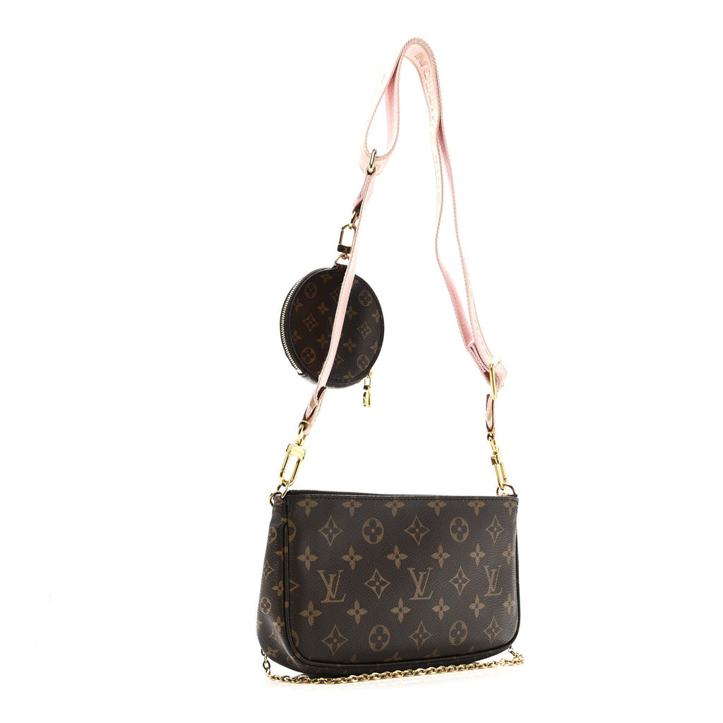 Monogram Multi Pochette Accessories Rose Clair