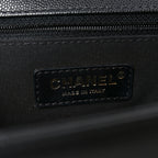 Caviar Quilted New Medium Boy Flap Black