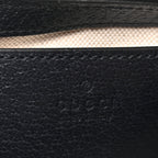 GG Supreme Monogram Textured Dollar Calfskin Web Small Ophidia GG Handbag Beige Blue