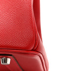 Epsom Birkin 30 Rouge Casaque