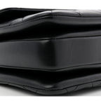 Lambskin Quilted Small Trendy CC Dual Handle Flap Bag Black