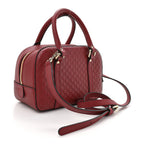 Soft Microguccissima Small Crossbody Bag Rosso