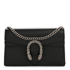 Calfskin Super Mini Dionysus Shoulder Bag Black