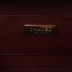 Lambskin Quilted Coco Click Bag Burgundy