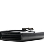 Calfskin Mini Dionysus Chain Wallet Black