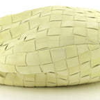 Suede Calfskin Intrecciato Teen Jodie Hobo Lemon Wash