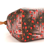Monogram Jungle Dots Speedy 30 Sugar Pink Poppy
