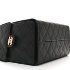 Caviar Quilted Small Chanel 25 Handbag Black