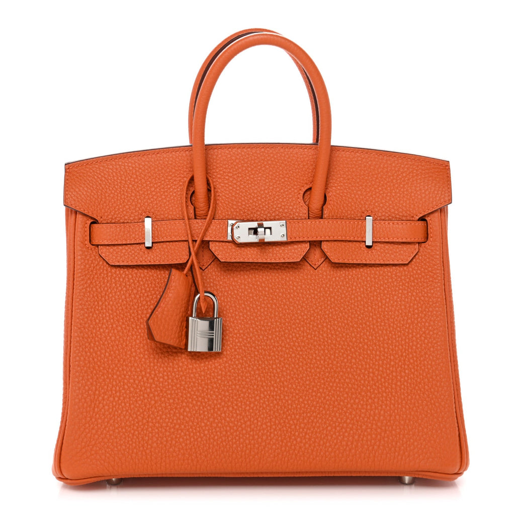 Togo Birkin 25 Orange