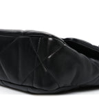 Lambskin Quilted Medium Chanel 19 Flap Black