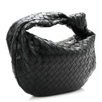 Nappa Intrecciato Teen Jodie Hobo Black