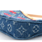 LV X TM Monogram Denim Cerises Pochette Accessories Blue