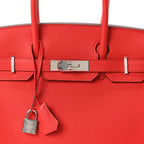 Togo Birkin 30 Rouge Radieux