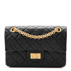 Calfskin Quilted 2.55 Reissue Mini Flap Black