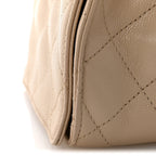 Caviar Quilted Small Chanel 25 Handbag Beige
