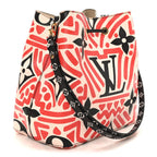 Monogram Giant Crafty NeoNoe MM Creme Rouge Black