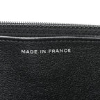 Lambskin Quilted Trendy CC Wallet On Chain WOC So Black