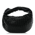 Nappa Intrecciato Teen Jodie Hobo Black