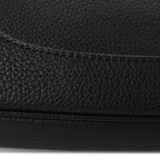 Grained Calfskin Web Medium Jackie 1961 Hobo Black